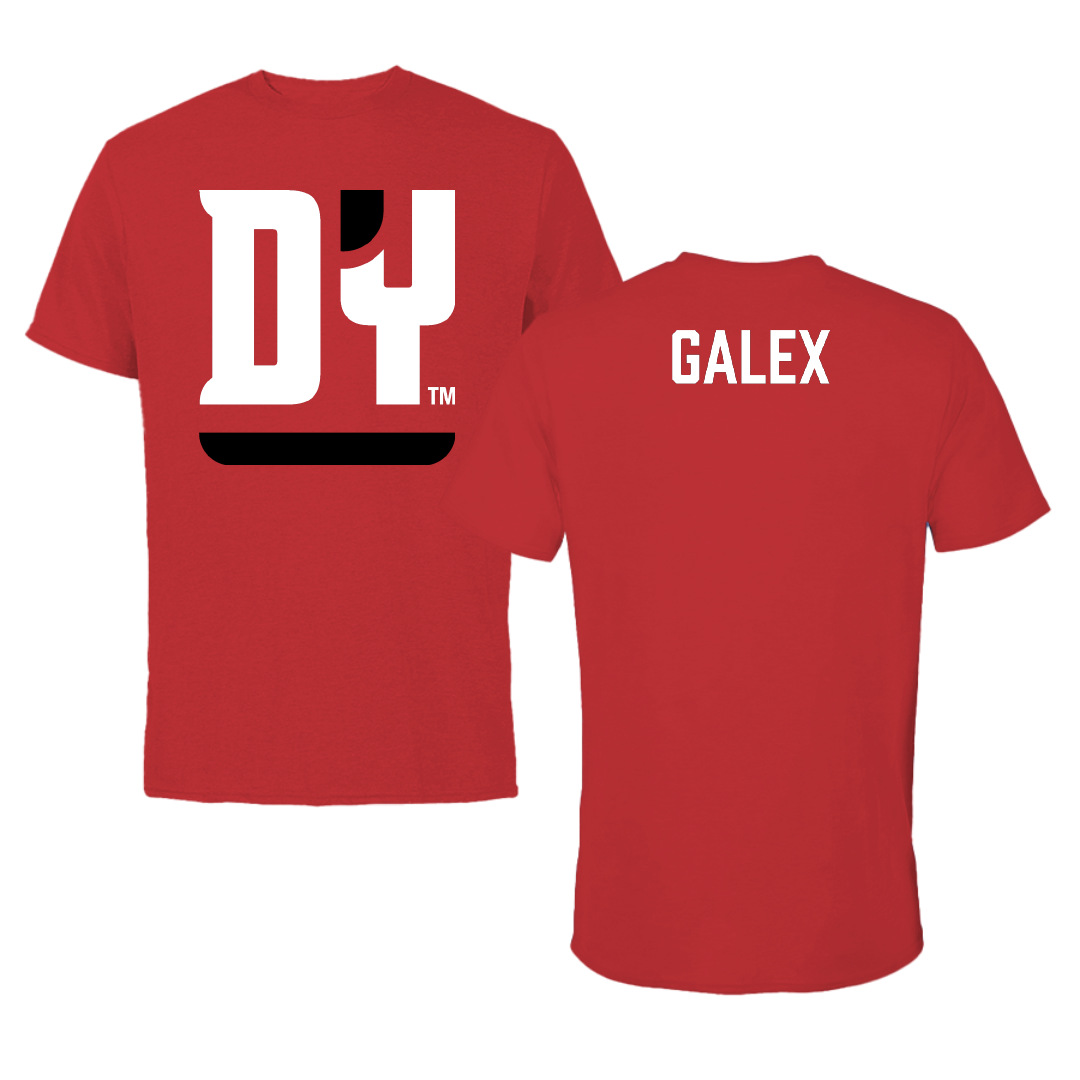 D'Youville University Wrestling (W) Red Performance Tee - Shelby Galex