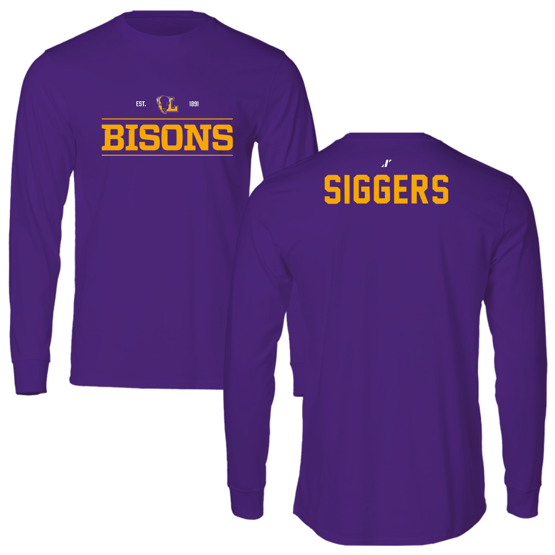 Lipscomb University TF and XC Purple General Long Sleeve - Aiyah Siggers
