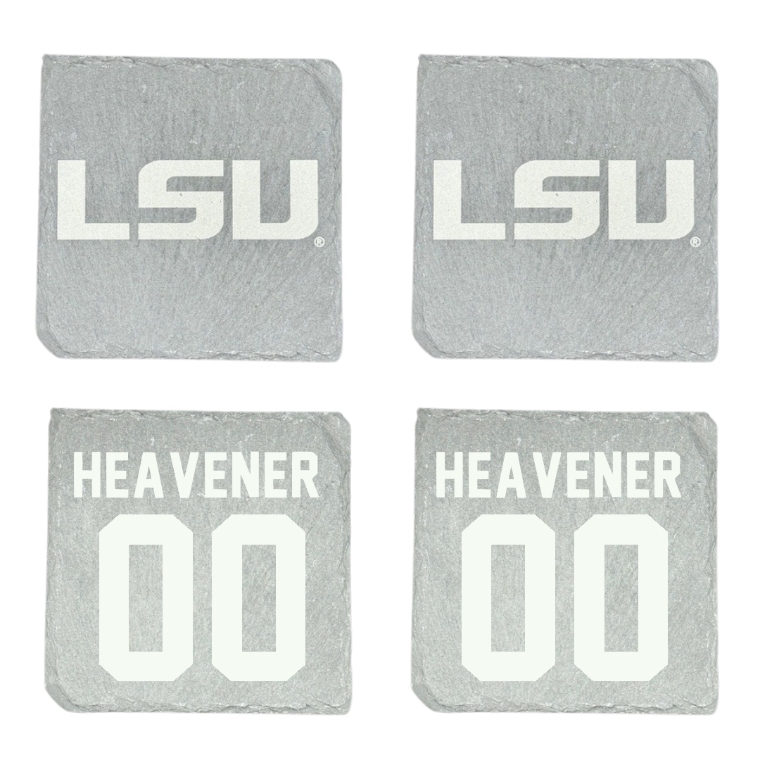 Louisiana State University Softball Stone Coaster (4 Pack)  - #00 Jayden Heavener