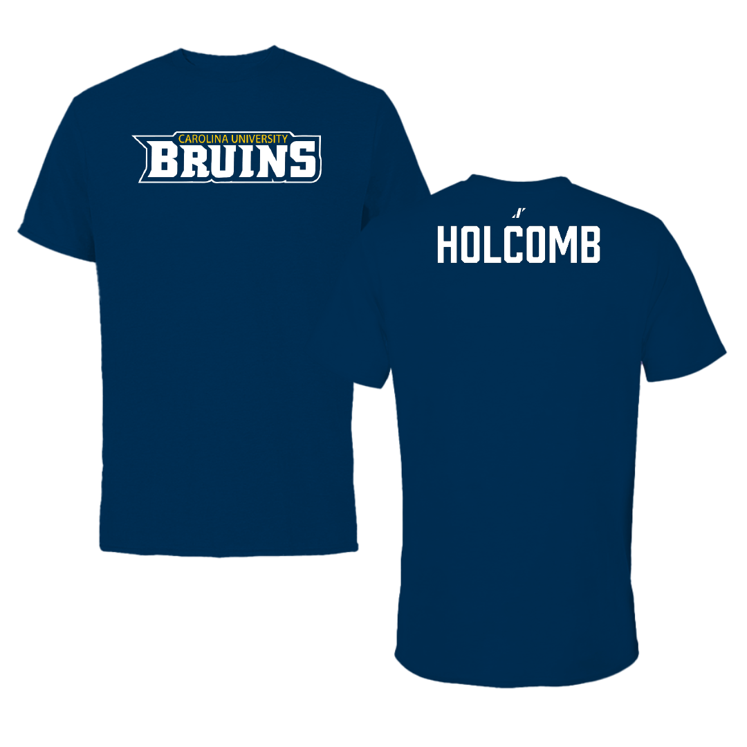 Carolina University TF and XC Navy Tee - Noah Holcomb