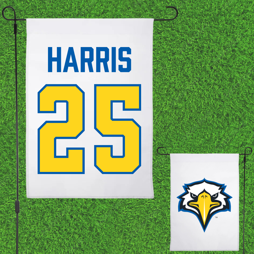 Morehead State University Softball White Garden Flag - #25 Allicen Harris