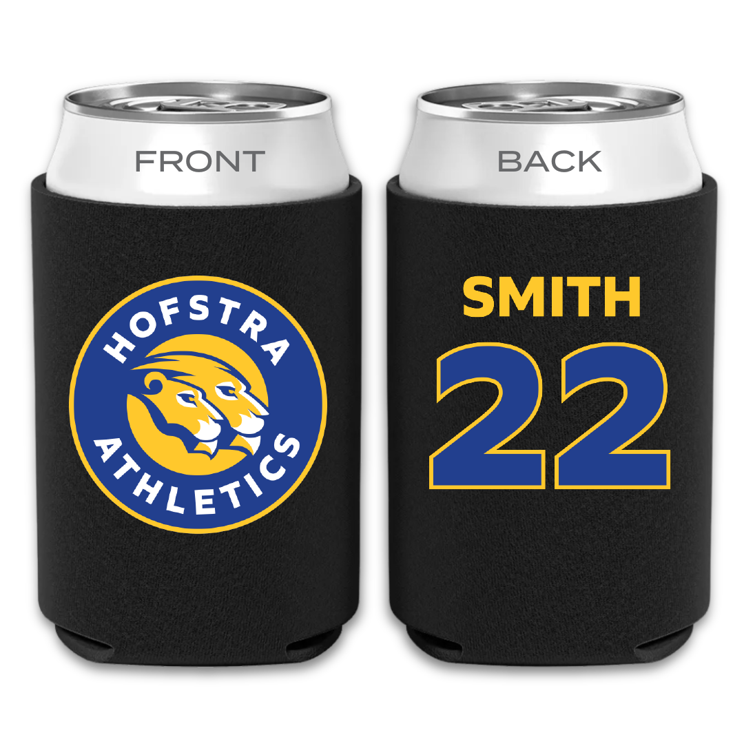 Hofstra University Softball Black Can Cooler - #22 Ryleigh Smith