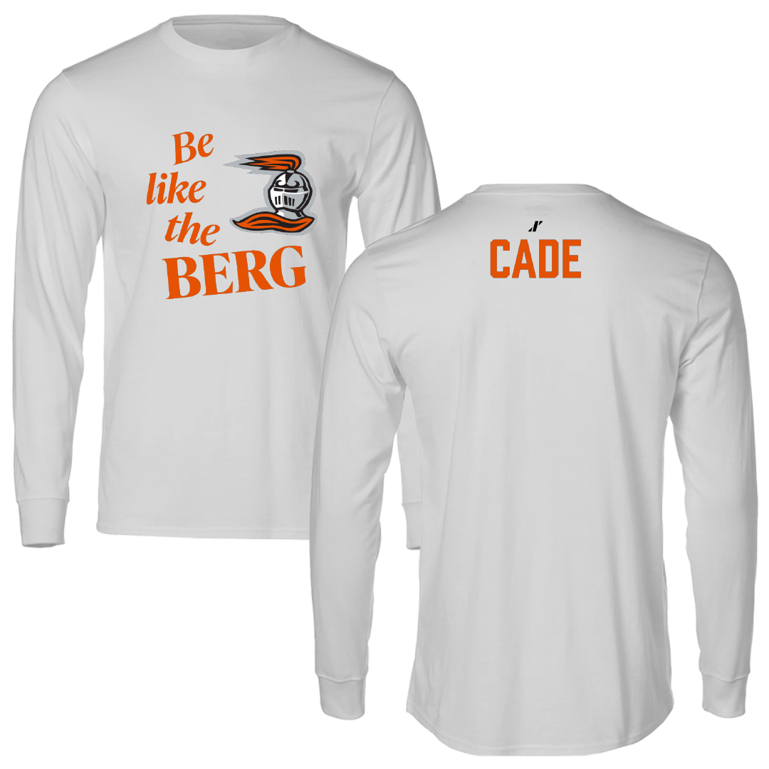 Heidelberg University Wrestling Light Gray Be Like Us Performance Long Sleeve - Maddox Cade