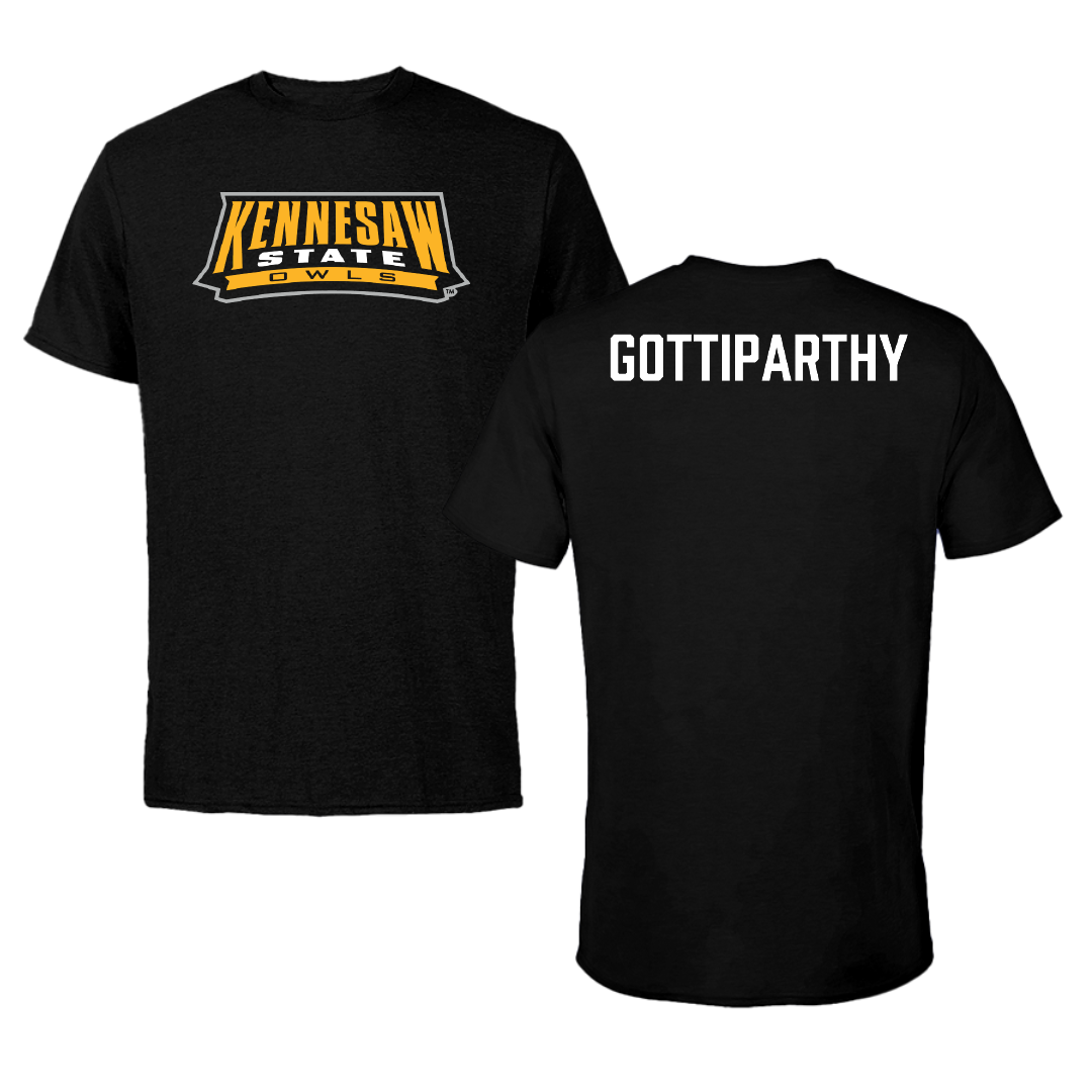 Kennesaw State University Tennis Black Tee - Amulika Gottiparthy