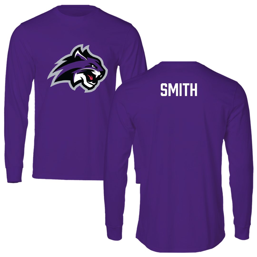 Wiley University TF and XC Purple Long Sleeve - Anthony Smith