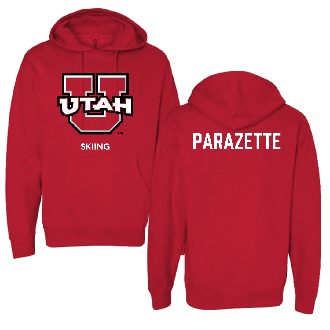 University of Utah Skiing Red Utes Hoodie - Oliver Parazette