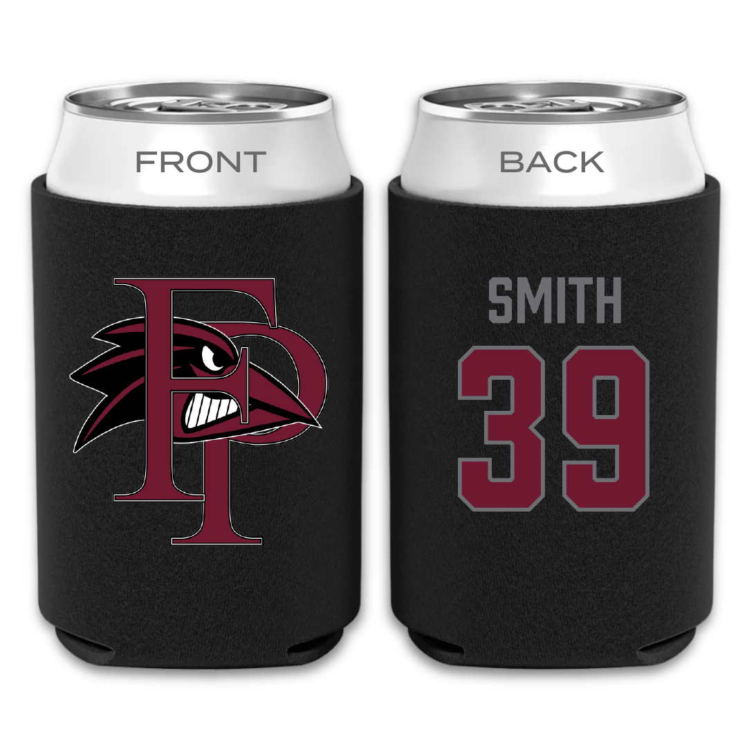 Franklin Pierce University Lacrosse (M) Black Can Cooler - #39 Nick Smith