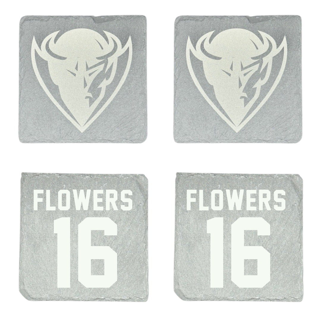 DePaul University Soccer Stone Demons Coaster (4 Pack)  - #16 Tyler Flowers