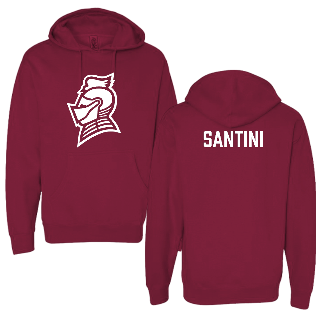 Bellarmine University Golf Maroon Hoodie - Matthew Santini