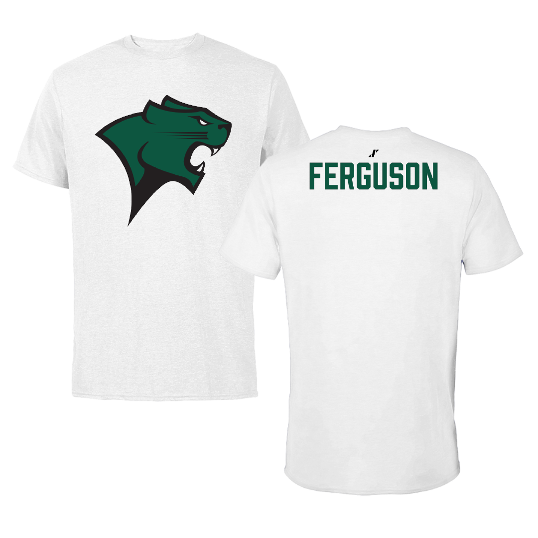 Chicago State University TF and XC White Tee - Aliyah Ferguson
