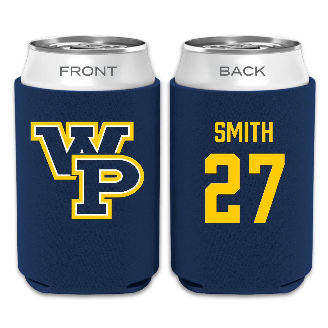 William Penn University Lacrosse (M) Navy Can Cooler - #27 Tyler Smith