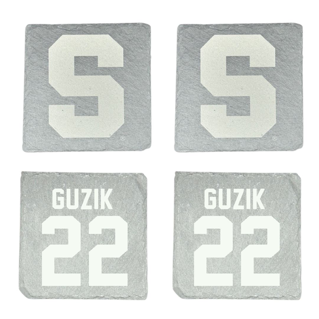 Syracuse University Lacrosse Stone Coaster (4 Pack)  - #22 Molly Guzik