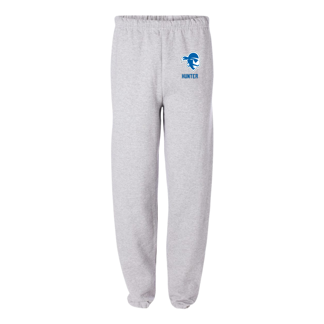 Seton Hall University Basketball (W) Light Gray Sweatpants - #13 Messiah Hunter