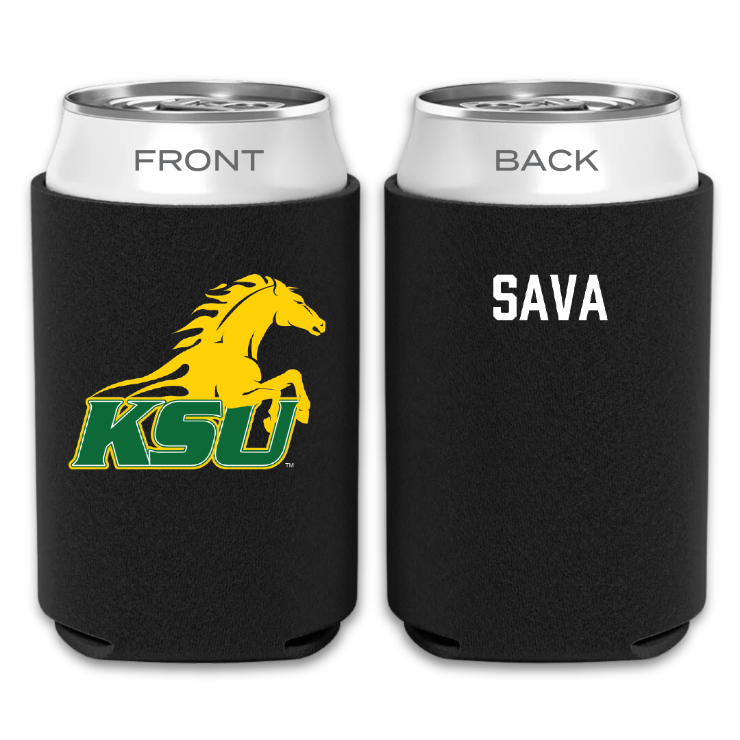 Kentucky State University Golf Black Can Cooler - Cadyn Sava
