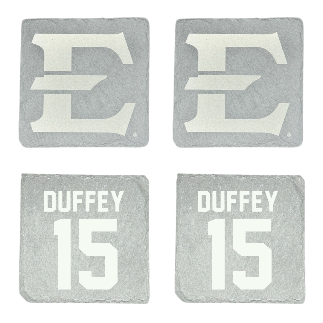 East Tennessee State University Soccer Stone Coaster (4 Pack)  - #15 Ava Duffey