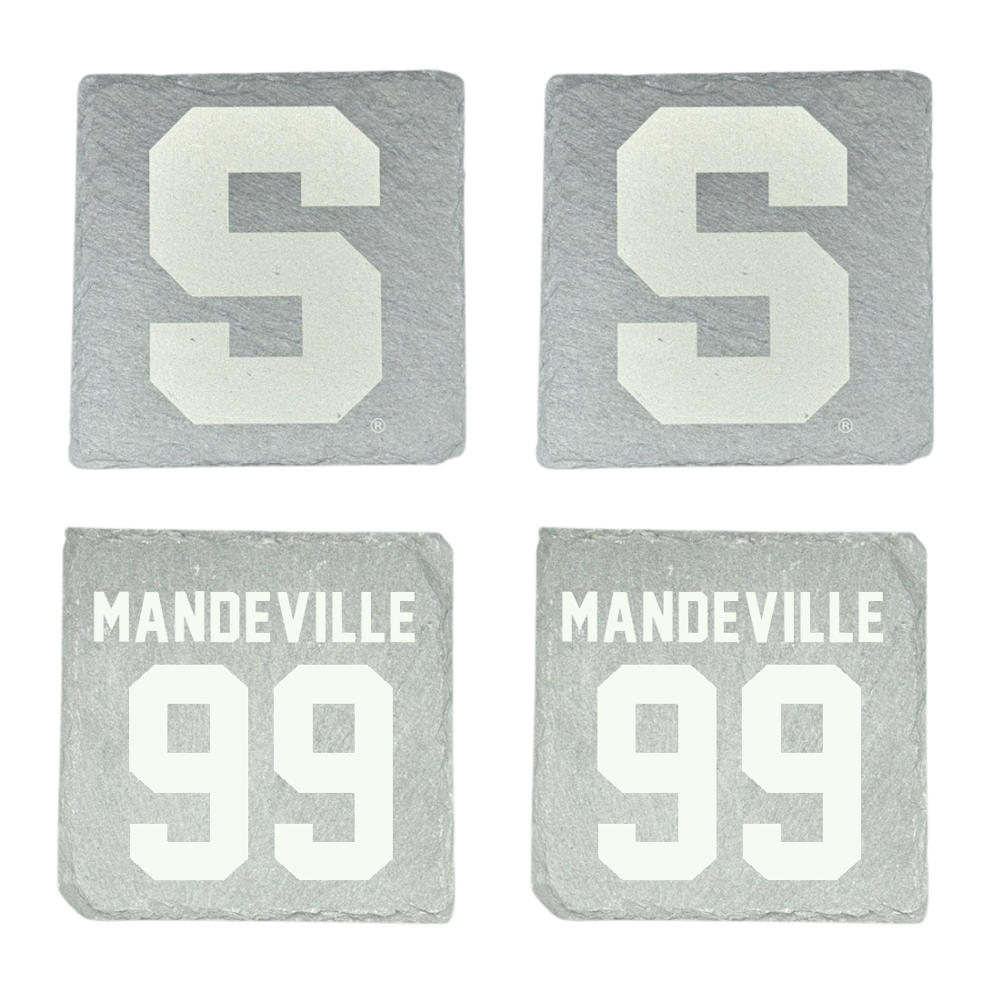 Syracuse University Lacrosse (W) Stone Coaster (4 Pack)  - #99 Kalena Mandeville