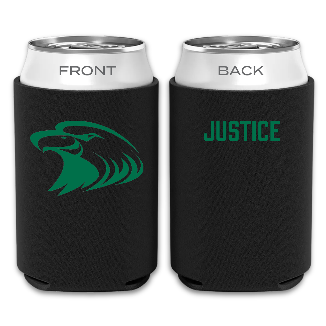 Central Methodist University Wrestling Black Can Cooler - Nonnie Justice