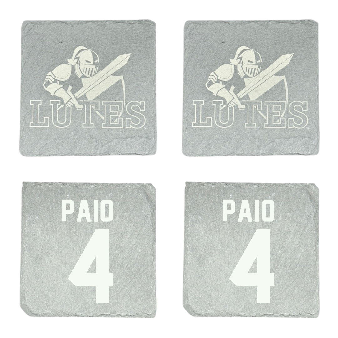 Pacific Lutheran University Volleyball Stone Coaster (4 Pack)  - #4 Jetaime Paio