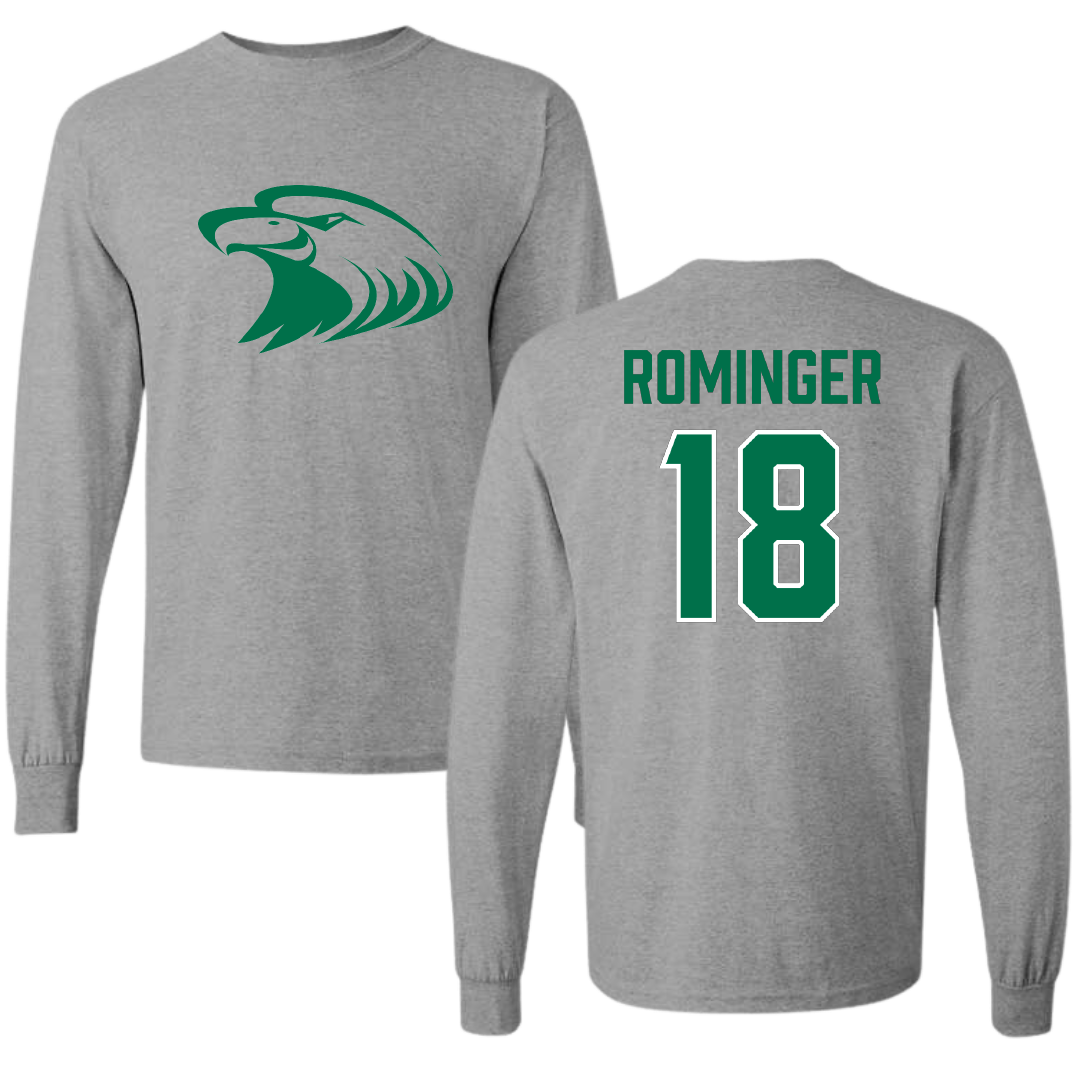 Central Methodist University Softball Sport Gray Long Sleeve - #18 Kori Rominger