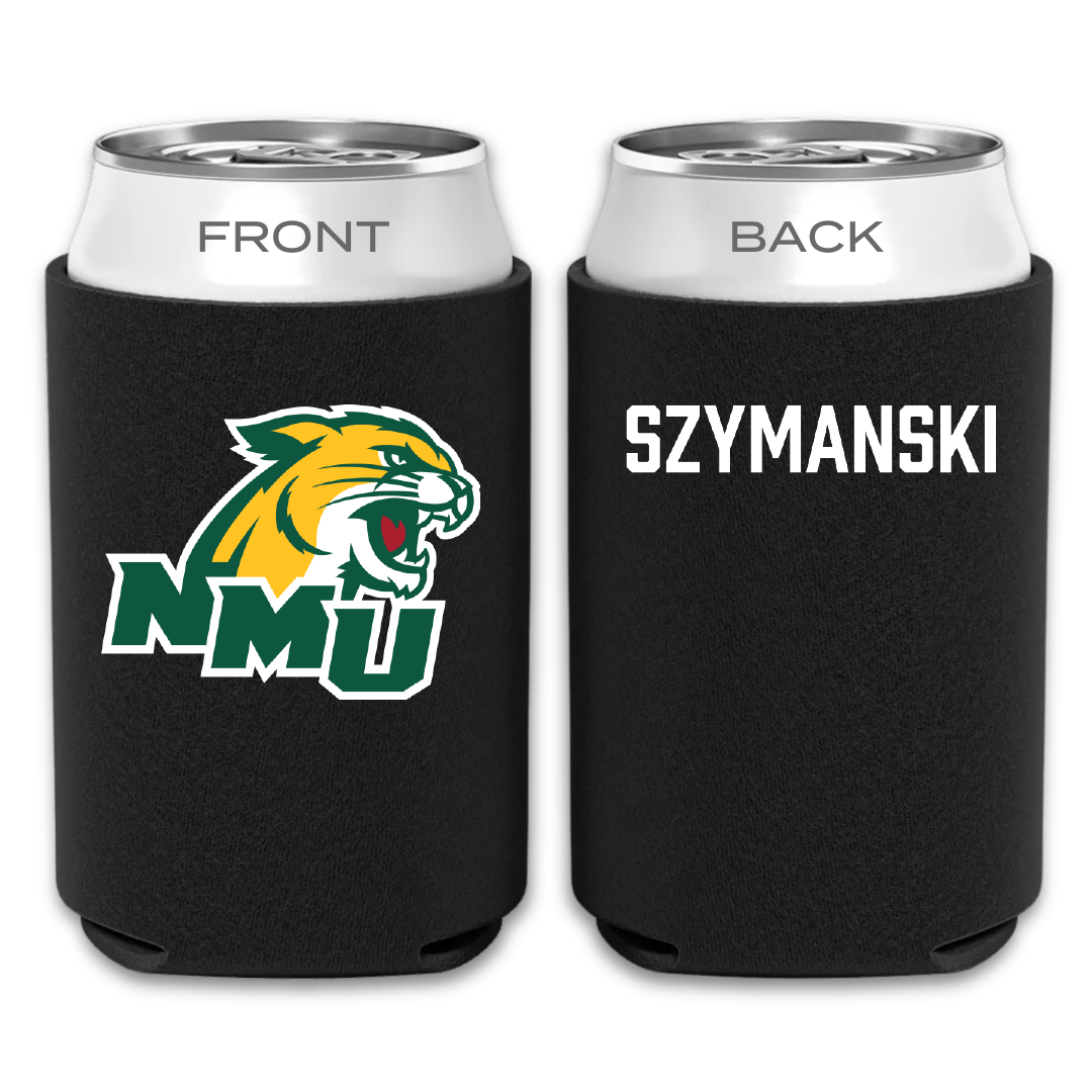 Northern Michigan University TF and XC Black Can Cooler - Madi Szymanski