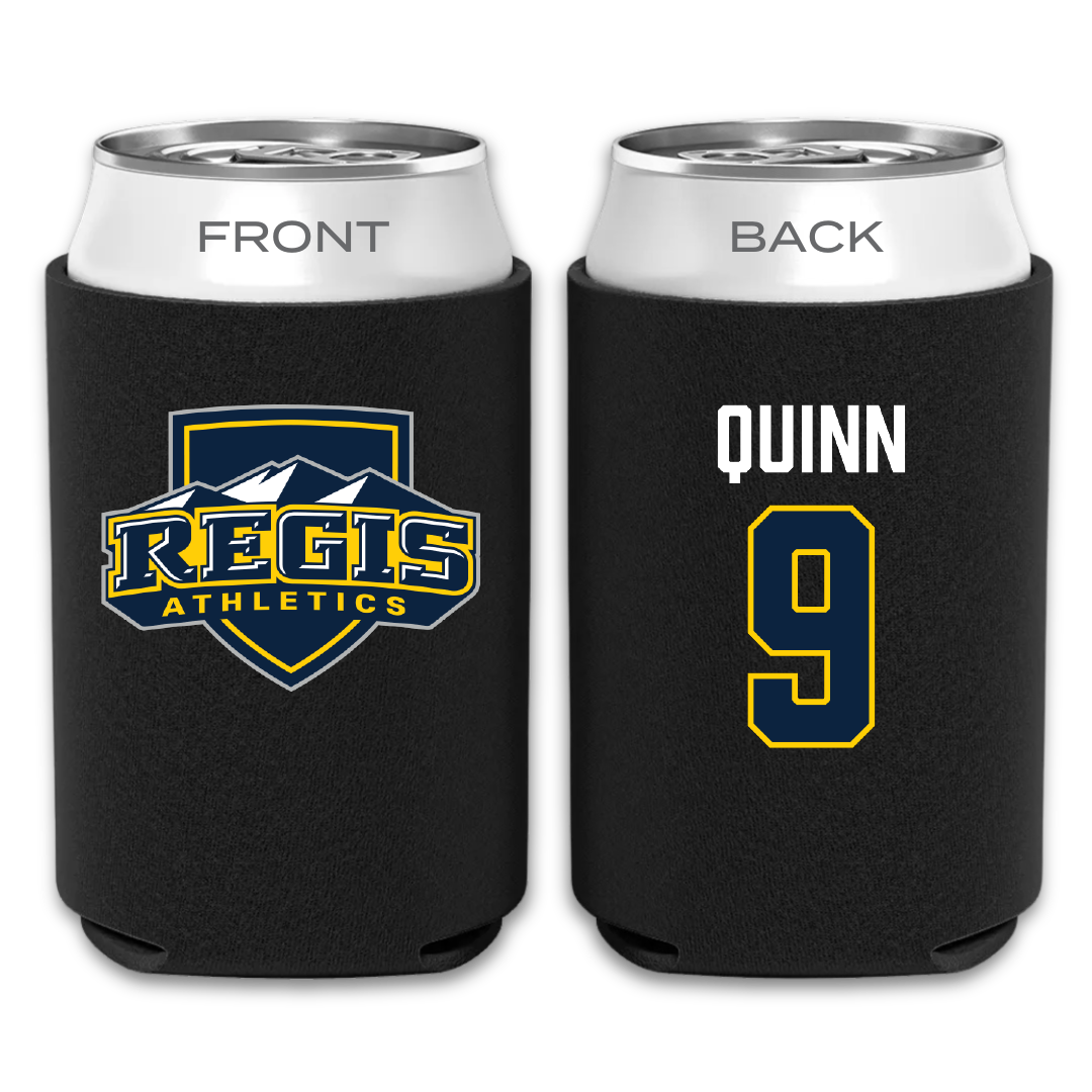 Regis University (Colorado) Softball Black Can Cooler - #9 Jane Quinn