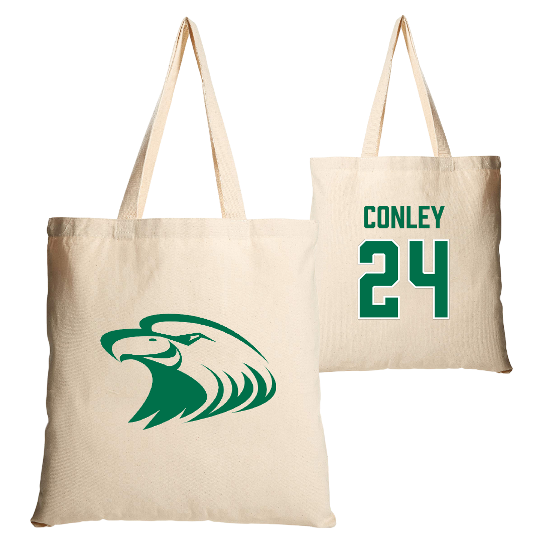 Central Methodist University Soccer (M) Tan Canvas Tote Bag - #24 Chris Conley