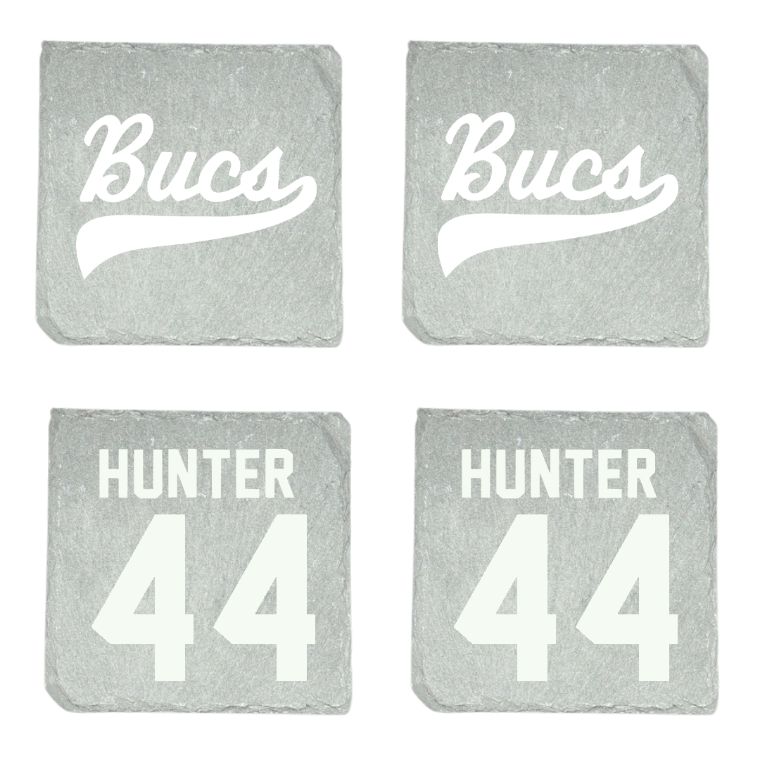 Shelton State Community College Baseball Stone Coaster (4 Pack)  - #44 Jackson Hunter
