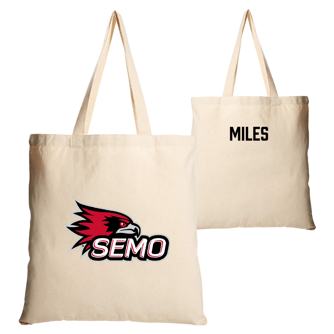 Southeast Missouri State University TF and XC Tan Canvas Tote Bag - Breanna Miles
