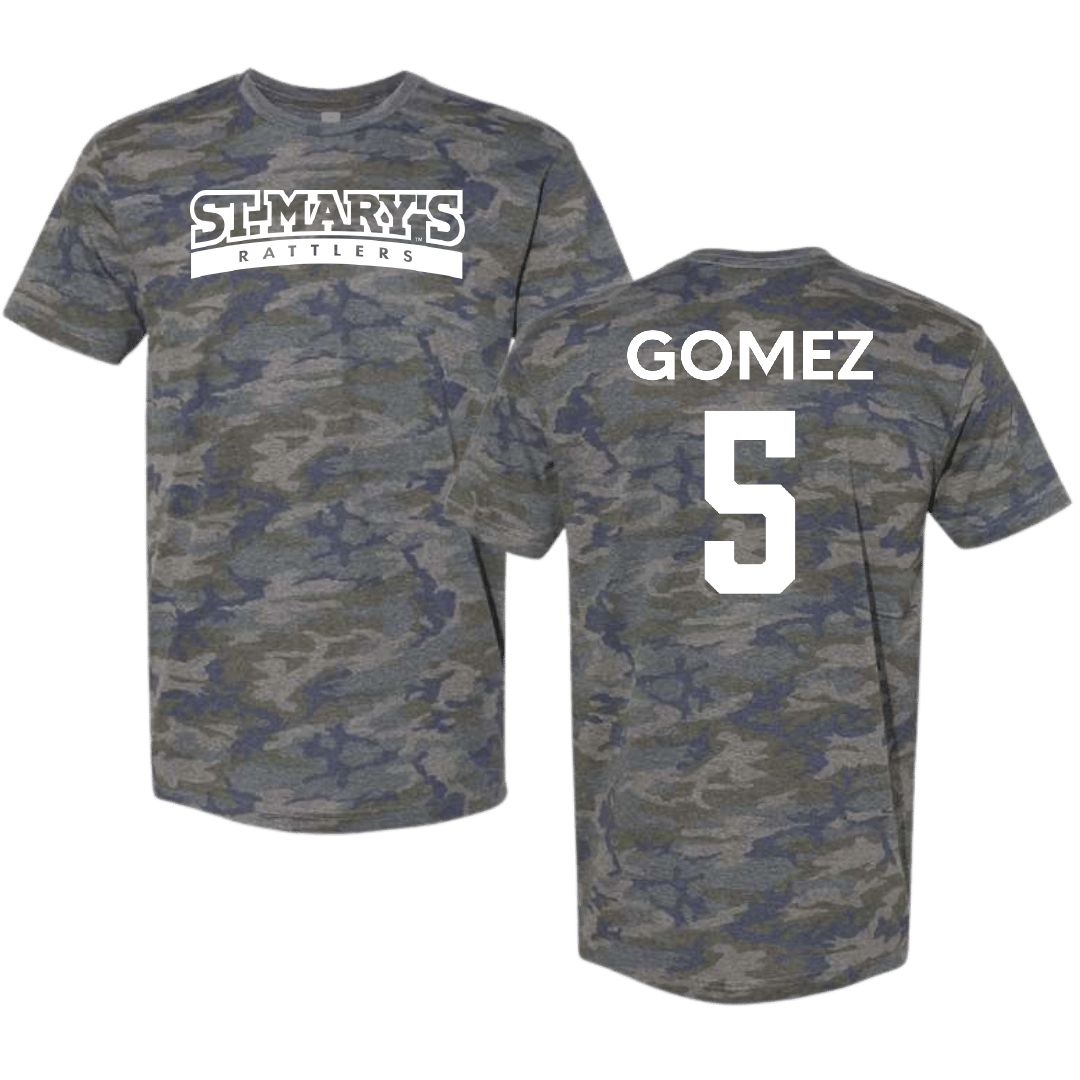 St. Mary's University (Texas) Stunt Vintage Camo Tee - #5 Talisa Gomez