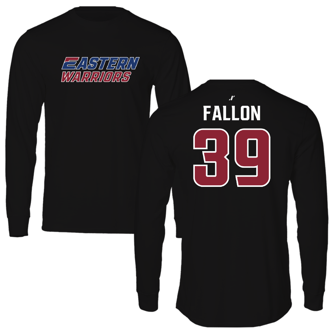 Eastern Connecticut State University Baseball Black Long Sleeve - #39 Sean Fallon