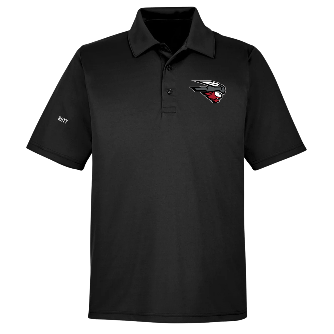 Western Colorado University Wrestling (M) Black Polo - Riley Butt