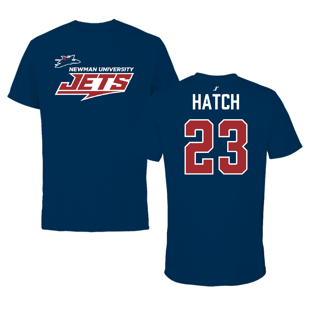 Newman University Bowling Navy General Tee - #23 Kevin Hatch