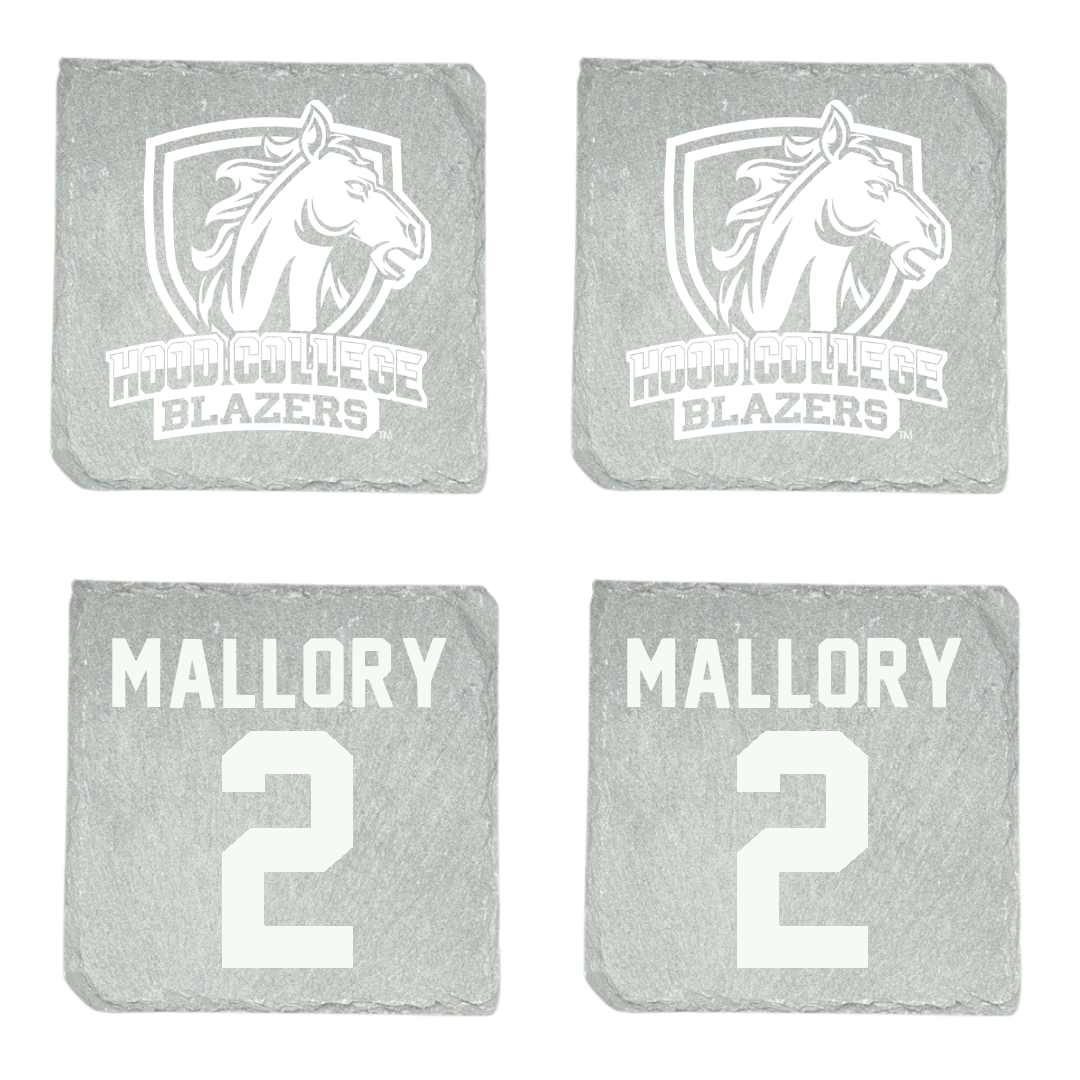 Hood College Basketball Stone Coaster (4 Pack)  - #2 Karron Mallory