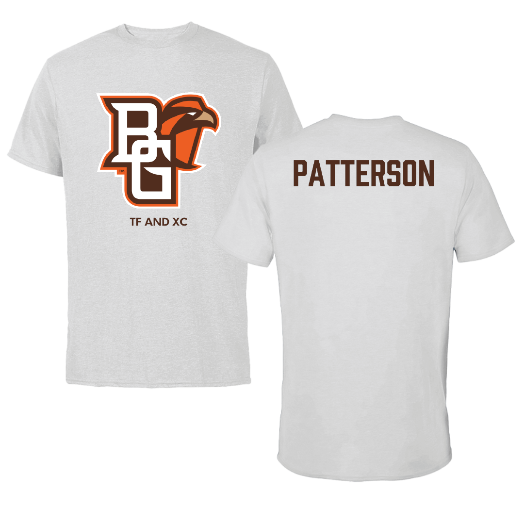 Bowling Green State University TF and XC Light Gray Performance Tee - Morgan Patterson