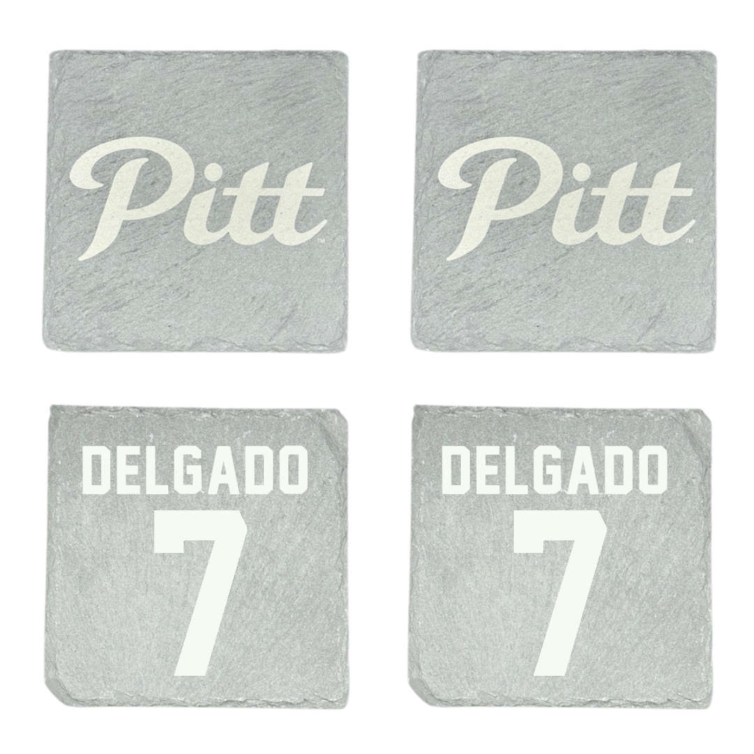 Pittsburg State University Soccer Stone Coaster (4 Pack)  - #7 Adriana Delgado