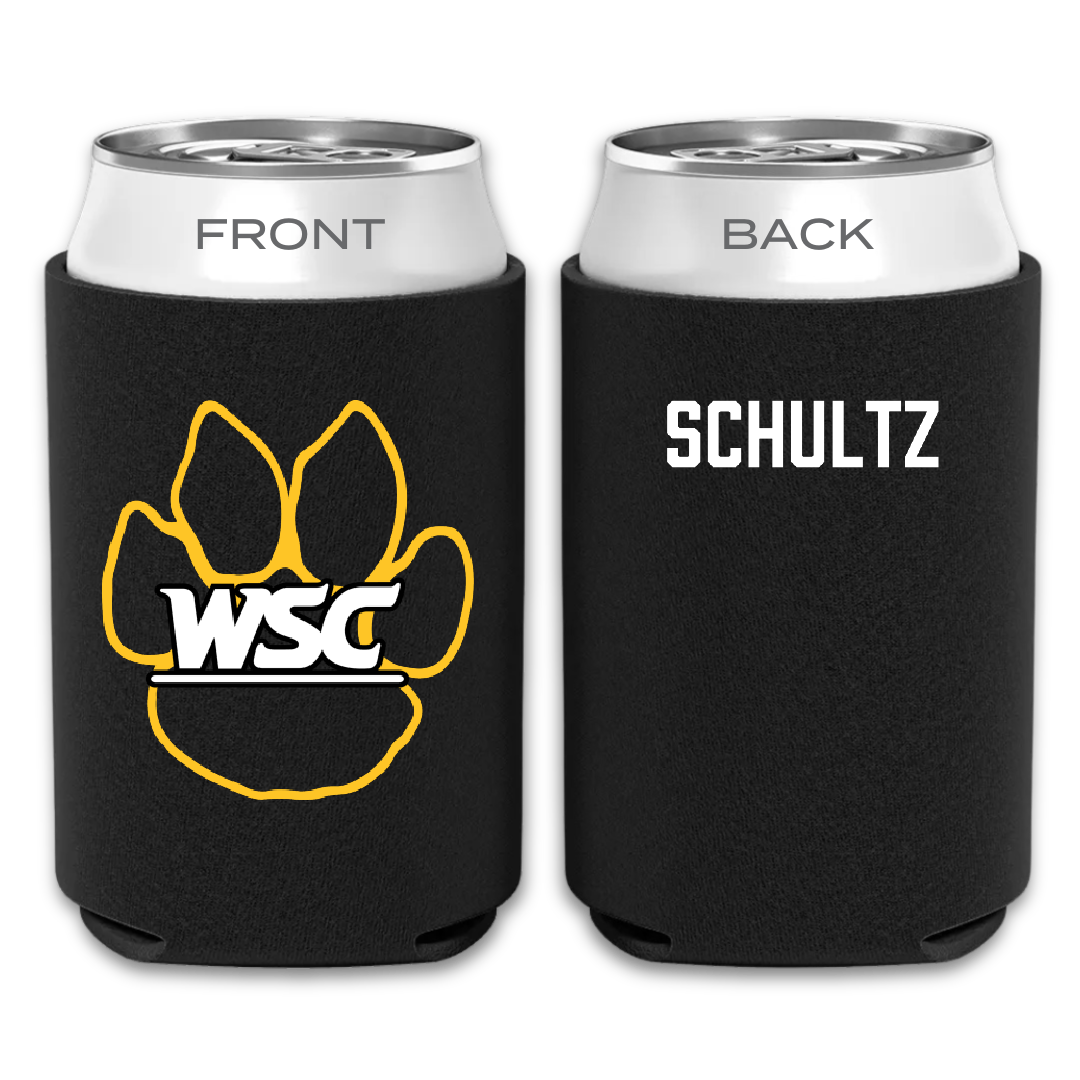 Wayne State College (Nebraska) TF and XC Black Can Cooler - Devon Schultz