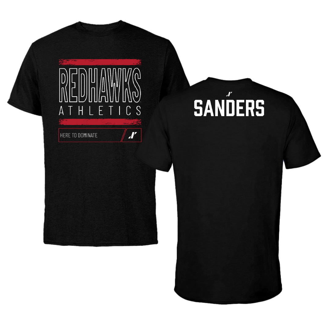 Miami University (Ohio) TF and XC Black Dominate Performance Tee - Sidney Sanders