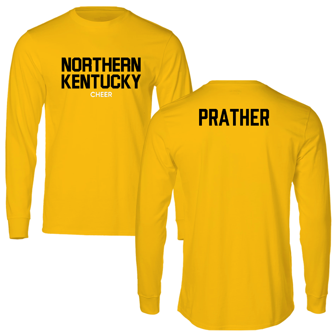 Northern Kentucky University Cheer Gold Long Sleeve - Madelyn Prather