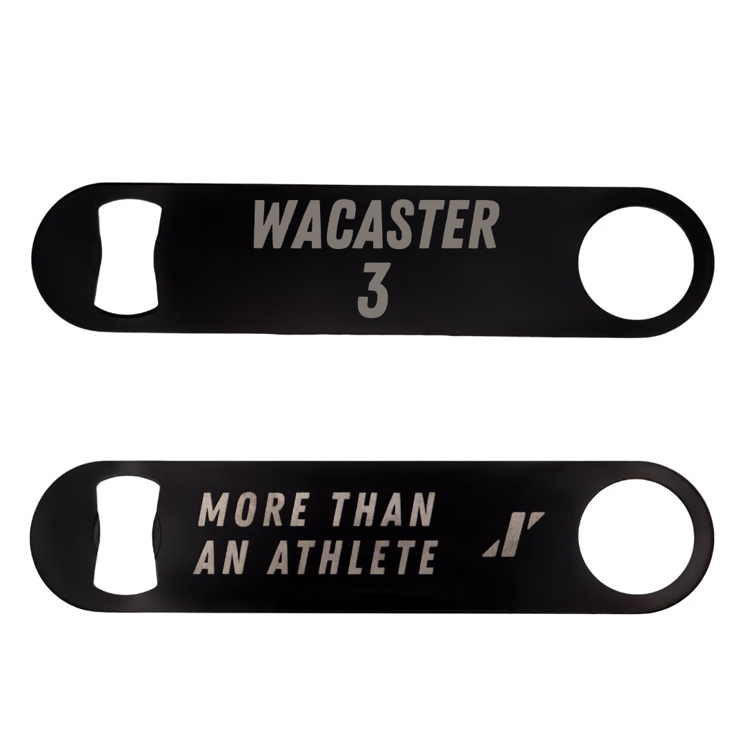 Volleyball (W) Black Bottle Opener - #3 Jordyn Wacaster