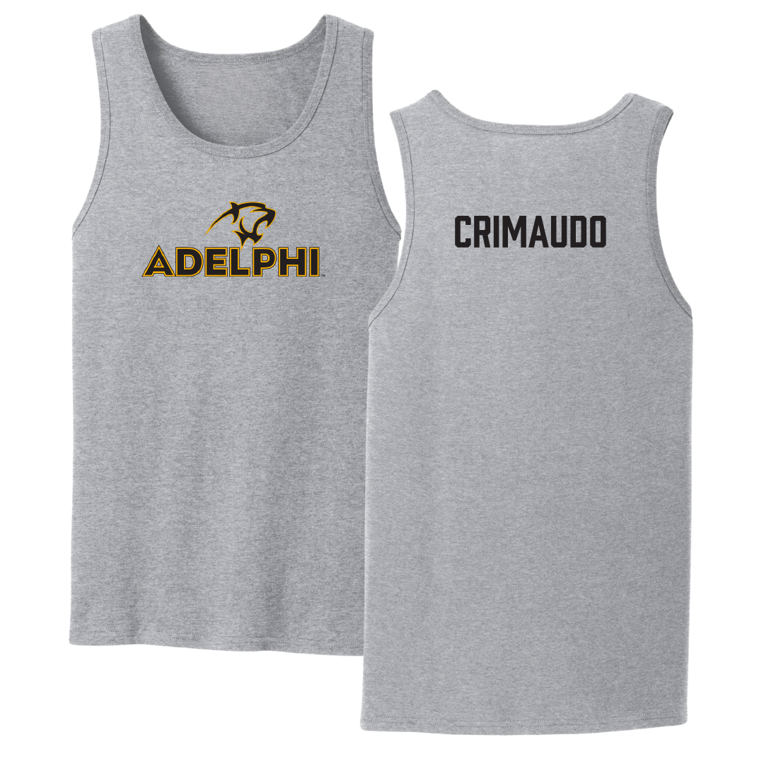 Adelphi University Dance Sport Gray Tank Top - Isabella Crimaudo