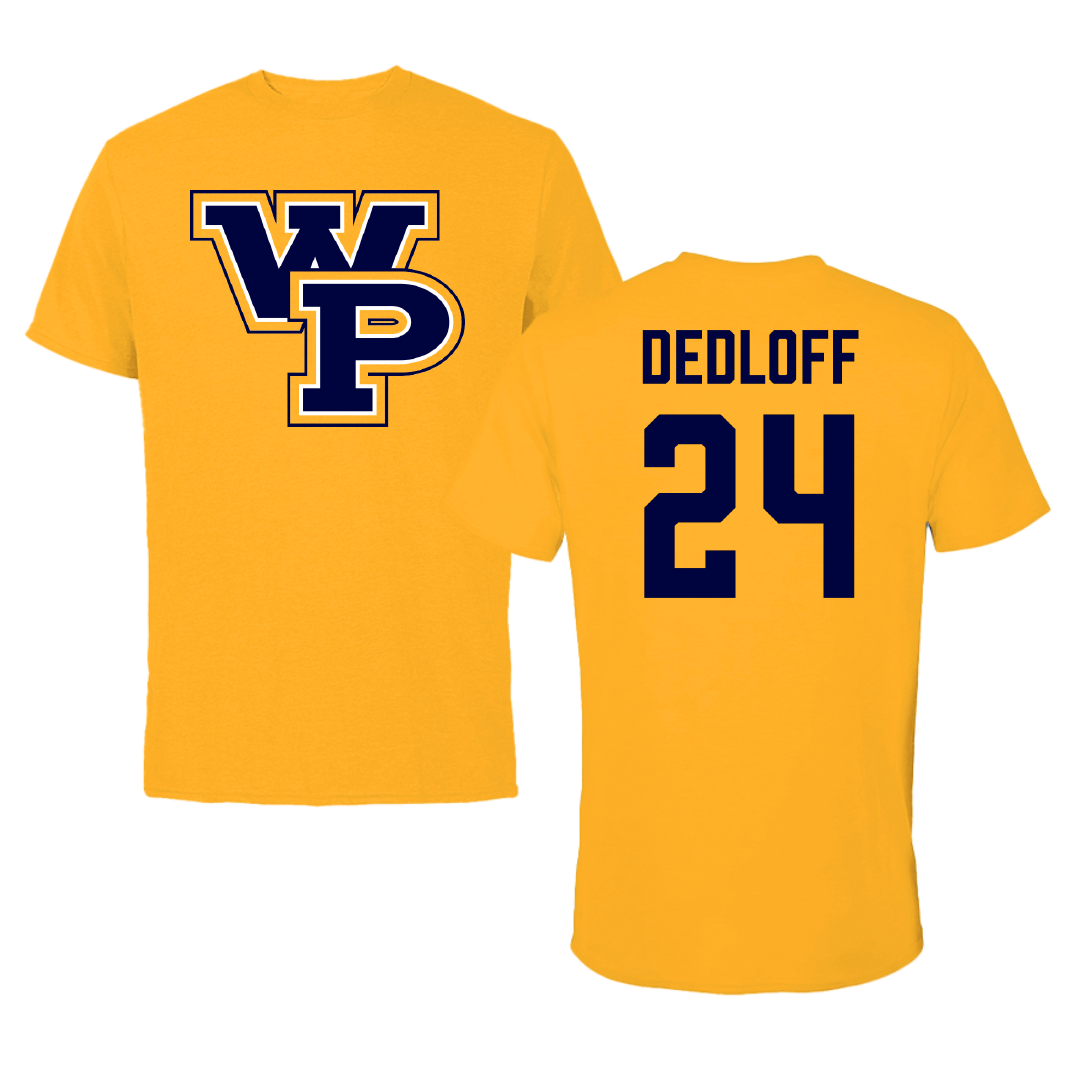 William Penn University Soccer (M) Gold Tee - #24 Dylan Dedloff