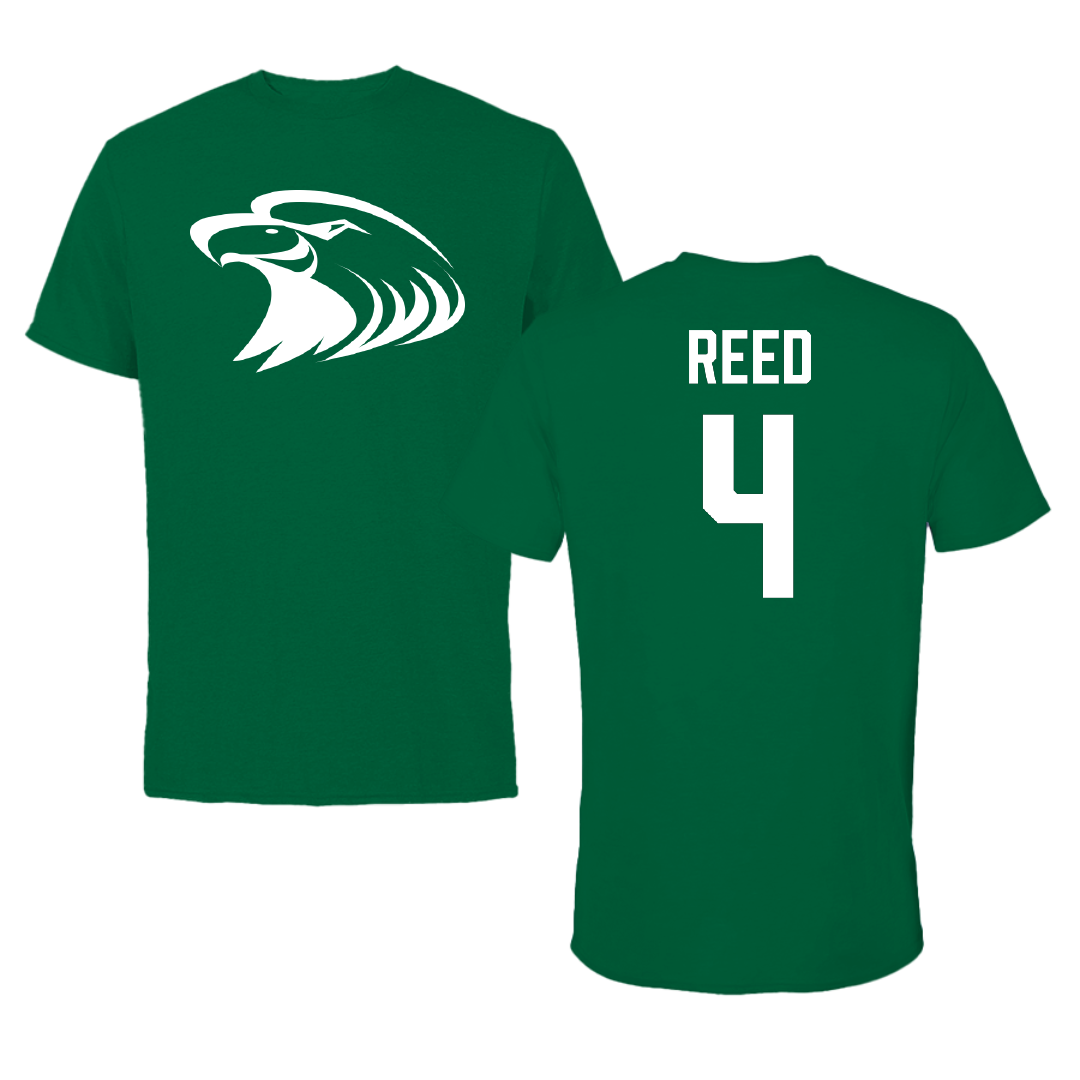 Central Methodist University Basketball (M) Green Tee - #4 Nathan Reed