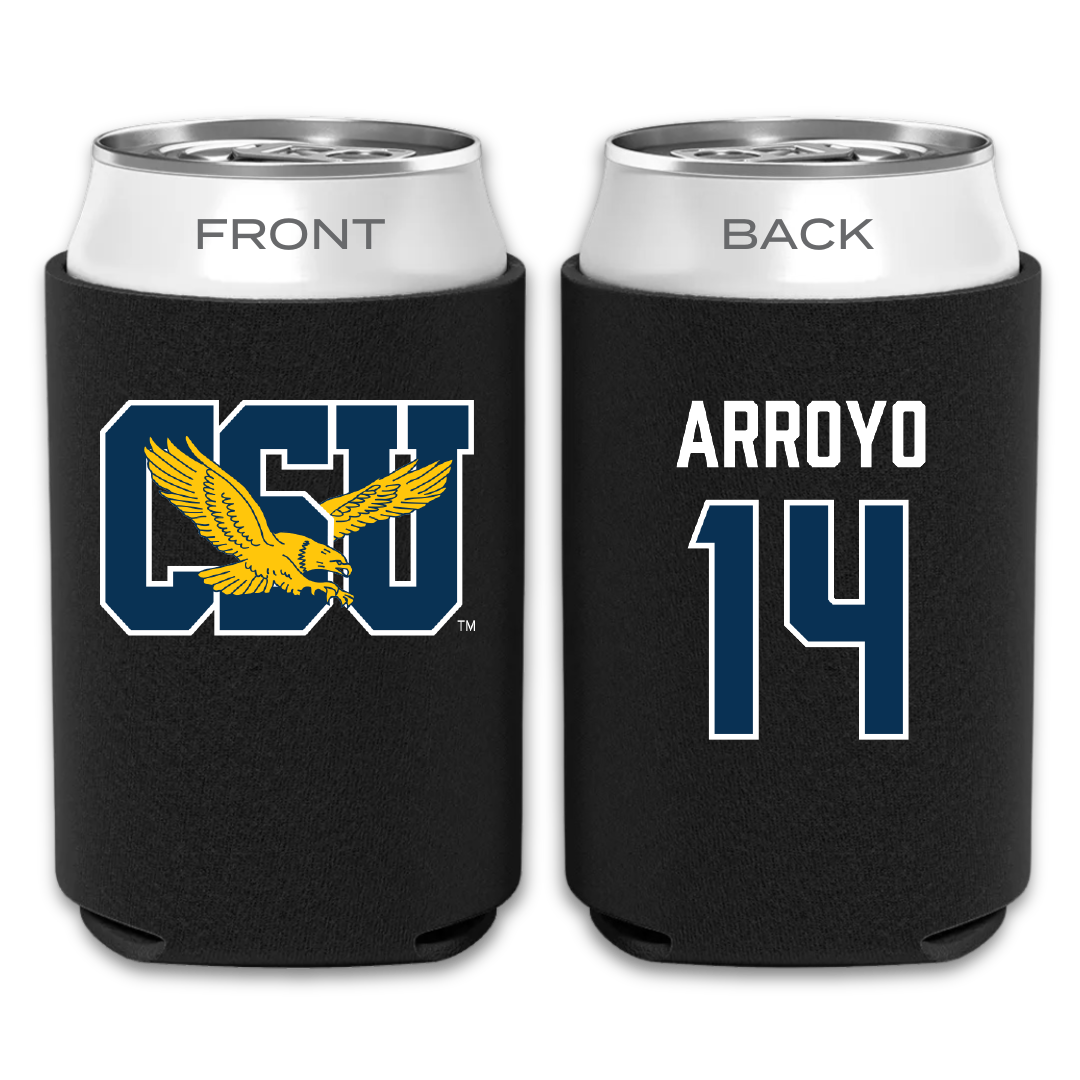 Coppin State University Softball Black Can Cooler - #14 Natasha Arroyo