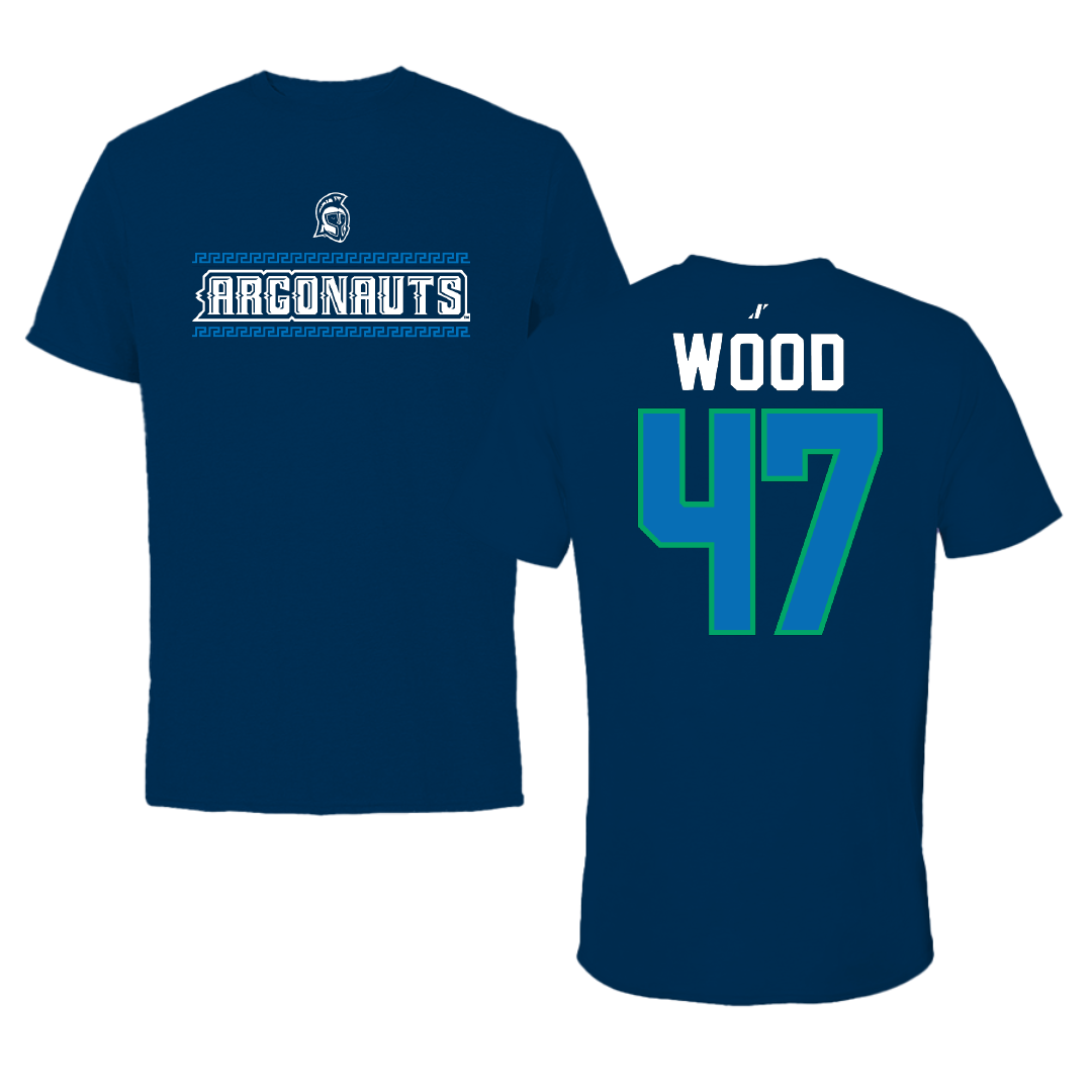 University of West Florida Football Navy General Performance Tee - #47 Hunter Wood