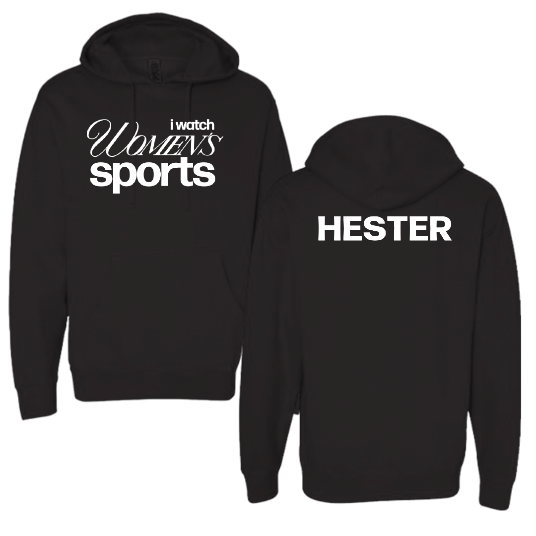Southern Arkansas University Golf Black WHM Hoodie - Emma Hester
