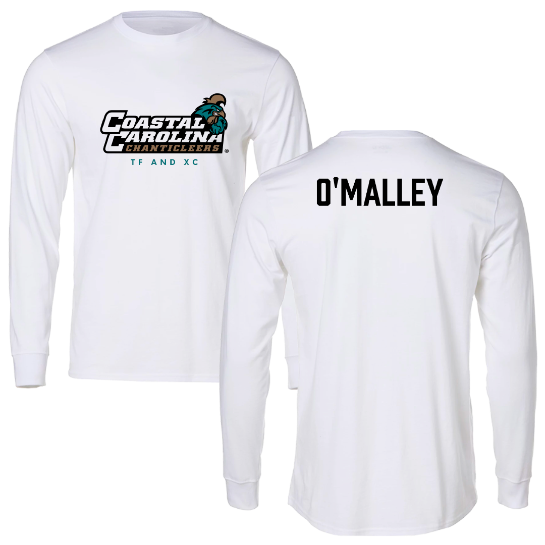 Coastal Carolina University TF and XC White Long Sleeve - Jenna O'Malley