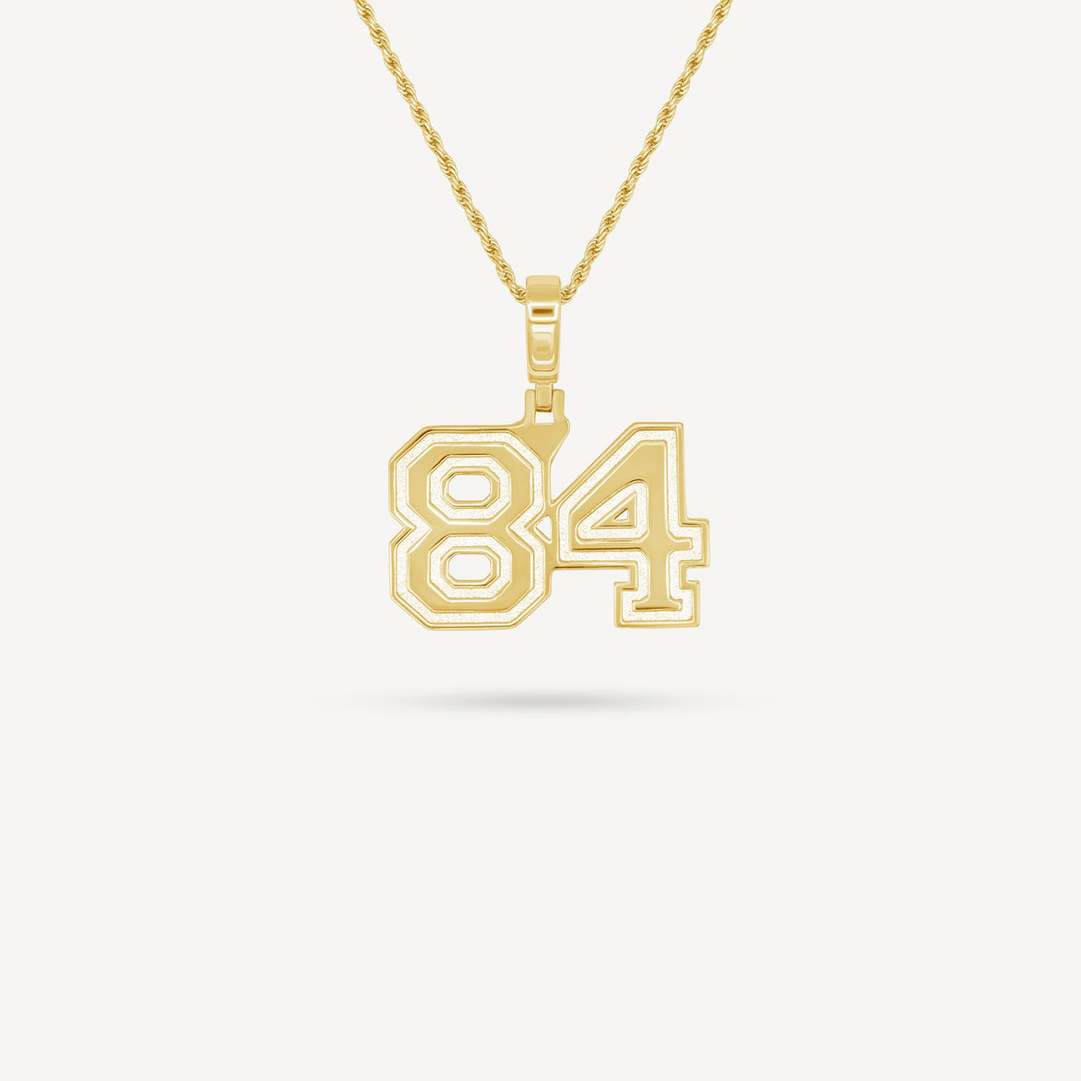 Gold Presidents Pendant and Chain - #84 Hudson Miller