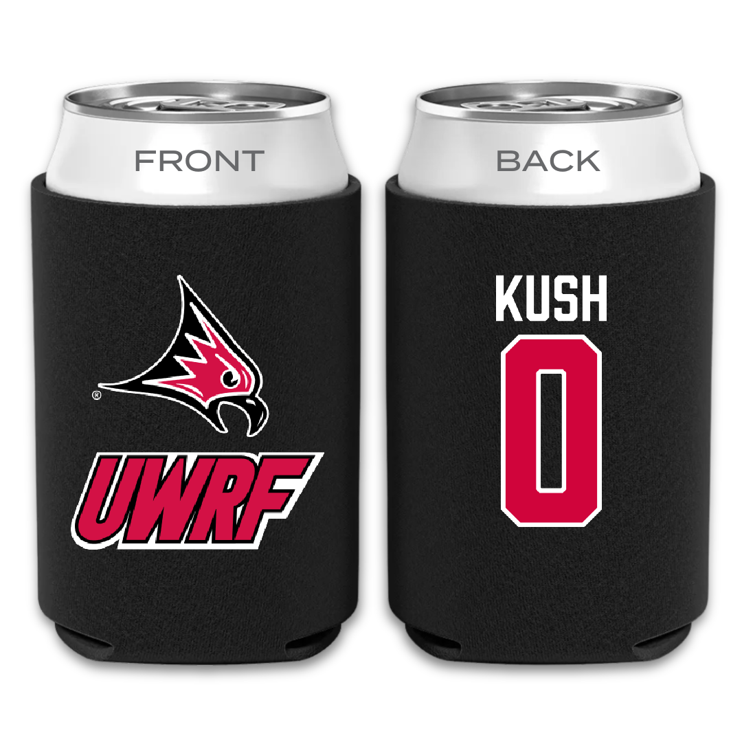 University of Wisconsin-River Falls Football Black Can Cooler - #0 Luke Kush