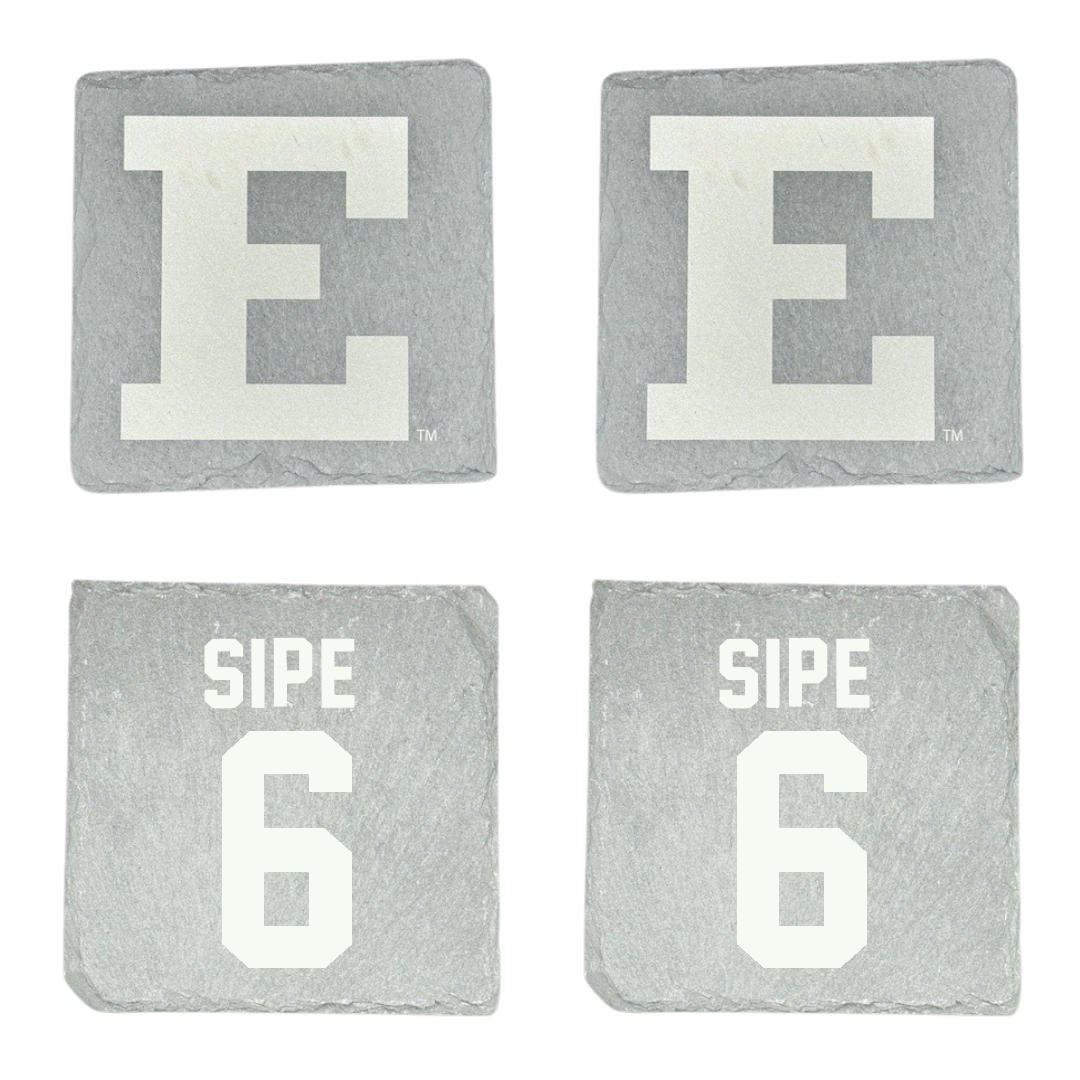 Eastern Michigan University Volleyball Stone Coaster (4 Pack)  - #6 Madelyn Sipe
