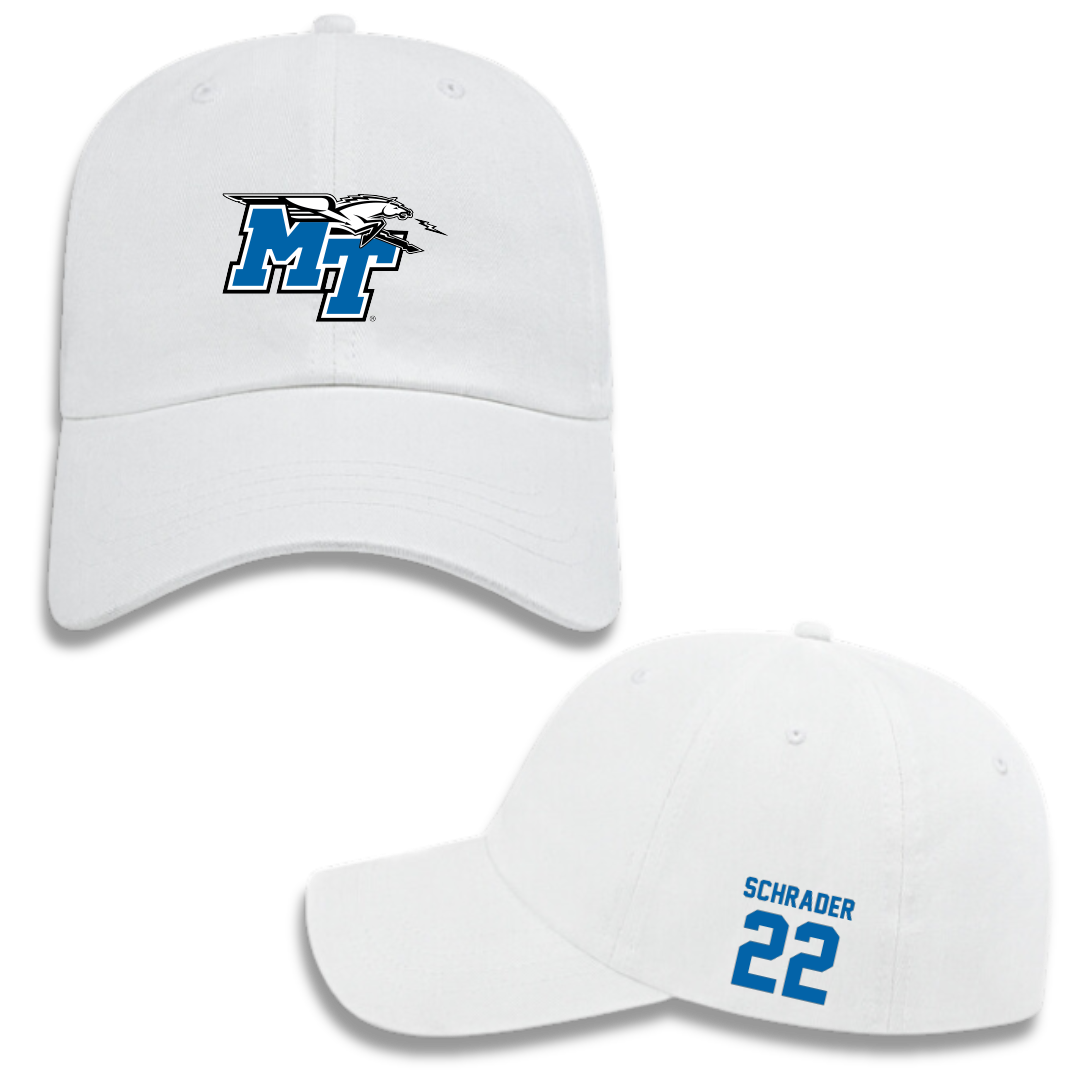 Middle Tennessee State University Volleyball (W) White Hat - #22 Aowyn Schrader
